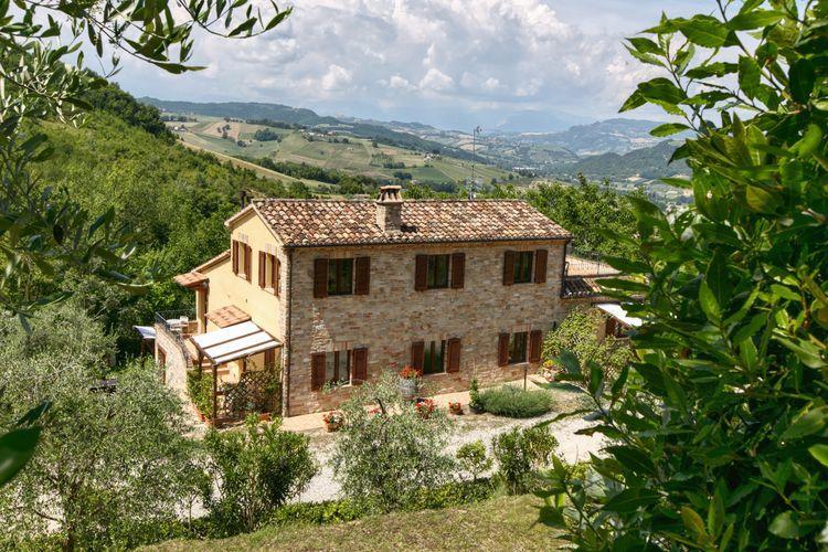 Vila Agriturismo Il Sentiero Montalto delle Marche Exteriér fotografie