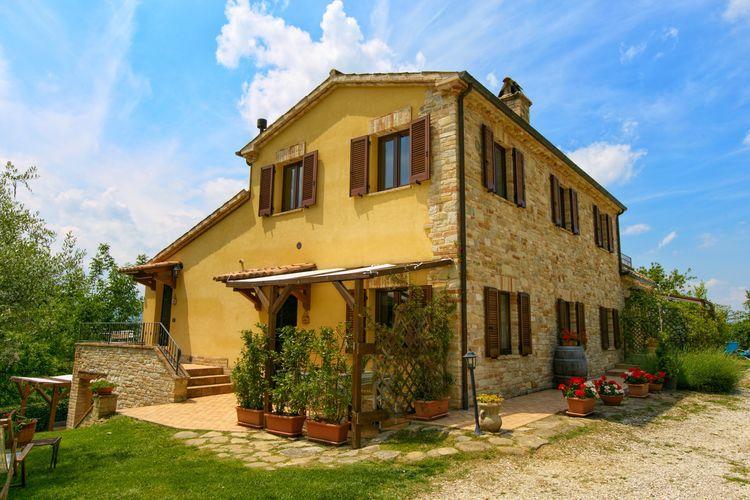 Vila Agriturismo Il Sentiero Montalto delle Marche Exteriér fotografie
