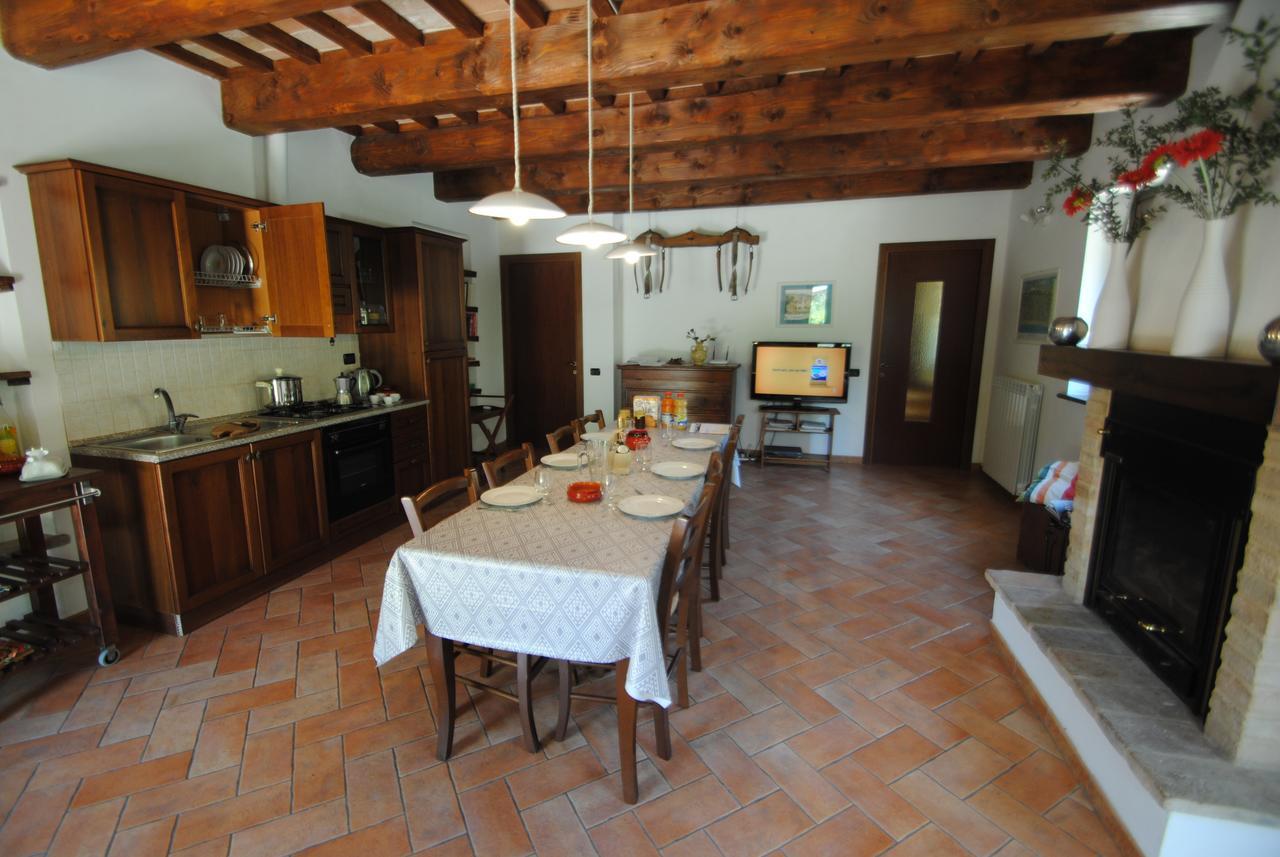 Vila Agriturismo Il Sentiero Montalto delle Marche Exteriér fotografie